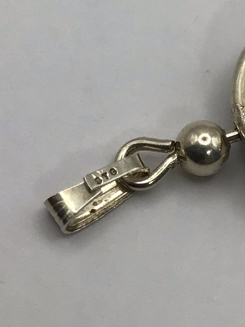 Silver Cat's Eye Pendant